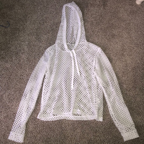 Forever 21 Other - Fishnet Hoodie!!